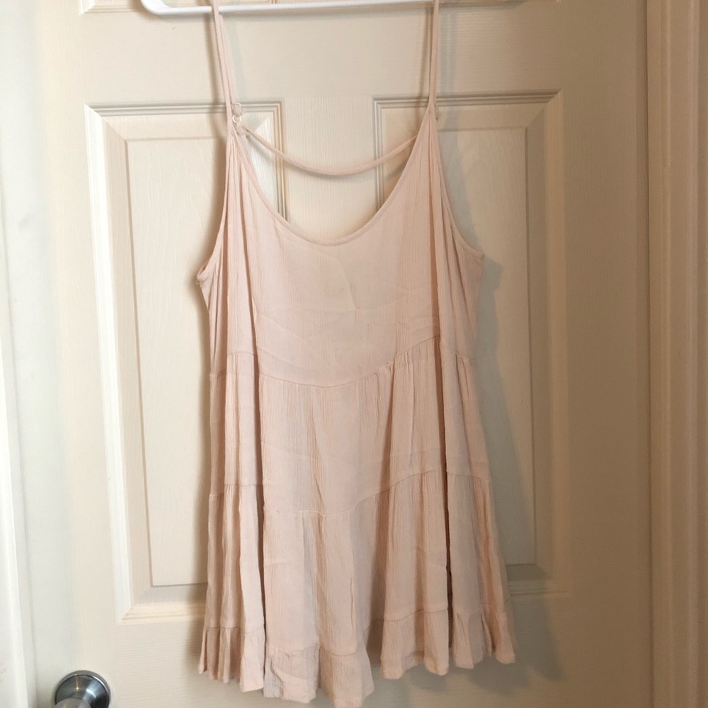Paper Crane tiered ruffle top